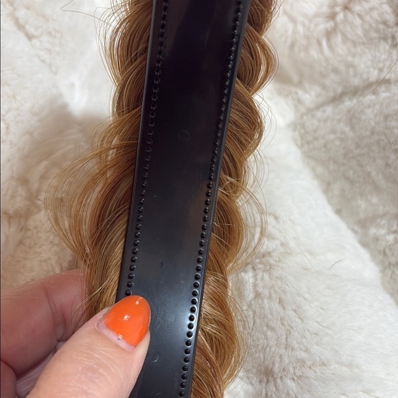 Elegant Brown Braided Headband - Picture 6 of 7